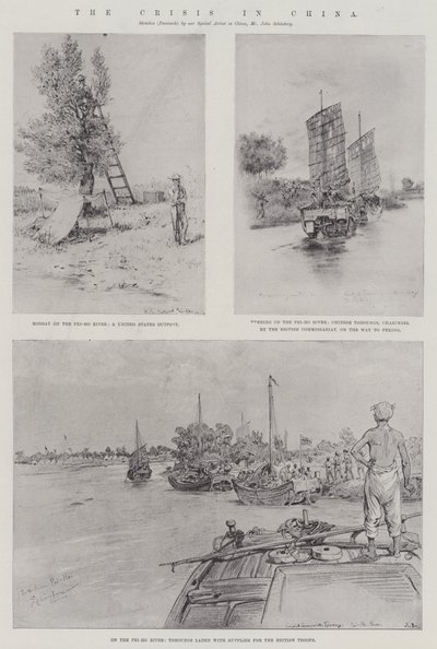 中国の危機 作： Johann Nepomuk Schonberg